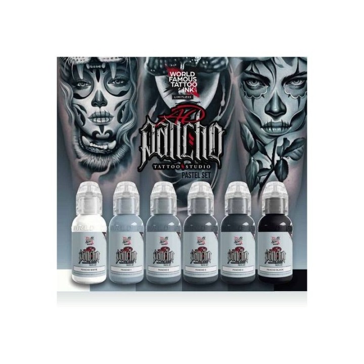 WORLD FAMOUS LIMITLESS - PANCHO PASTEL SET 6X30ml | TINTAS | Materi...