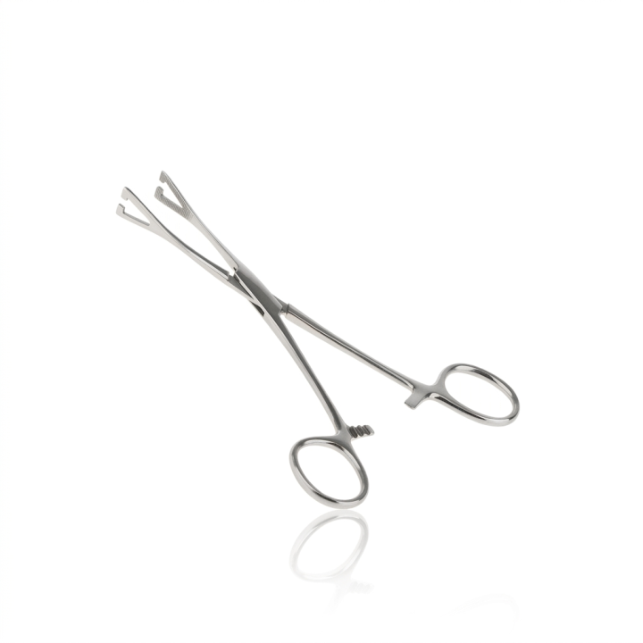 PINZA FORCEPS TRIANGULAR ABIERTA DE ACERO | ATOM X Mallorca