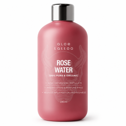 ROSE WATER BY ALOE TATTOO 250ML — ALOE TATTOO