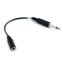 CABLE ADAPTADOR DE JACK CONVENCIONAL A MINI JACK