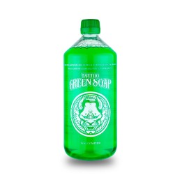 GREEN SOAP ALOE TATTOO 1L (+ALANTOINE) — ALOE TATTOO