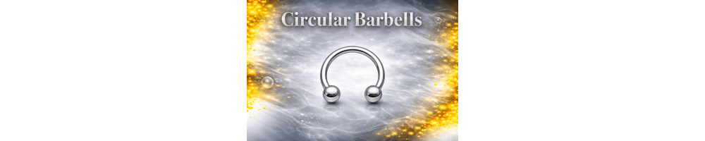 Circular barbell y septum piercing | ATOM X